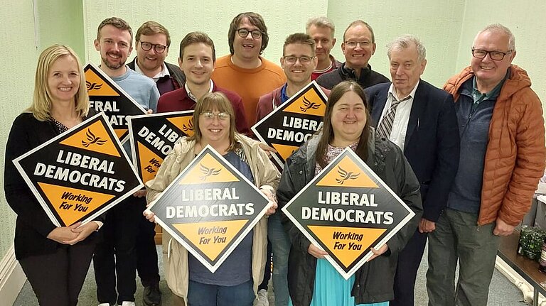 Lib Dem councillors in Sunderland