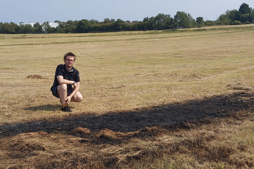 Stephen O'Brien in the Barnes Park Extension